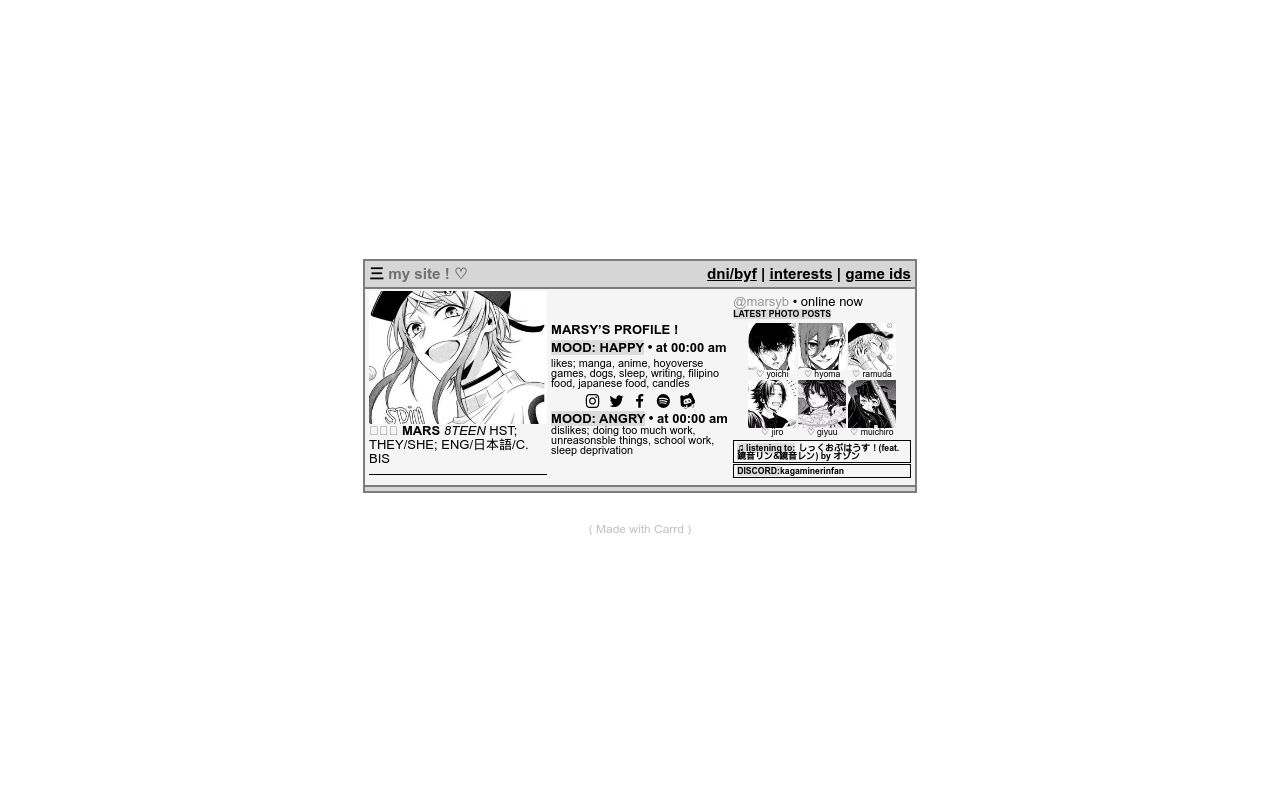marsy’s carrd